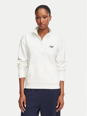 Lacoste Lacoste Суитшърт SF8504 Кремав Relaxed Fit