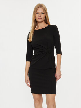 Rinascimento Rinascimento Коктейльна сукня CFC0115565003 Чорний Regular Fit
