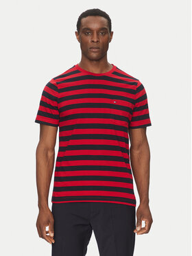 Tommy Hilfiger Tommy Hilfiger Tricou Essential MW0MW37283 Roșu Regular Fit