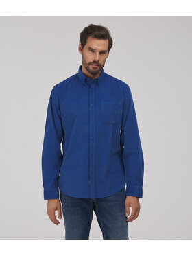 Lee Cooper Lee Cooper Koszula jeansowa RICARD Niebieski Regular Fit