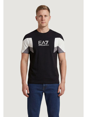 EA7 Emporio Armani EA7 Emporio Armani T-Shirt 7M001603 AF12503 Czarny Casual Fit