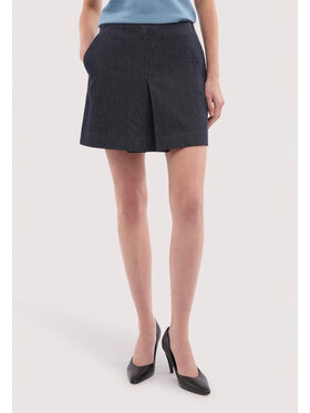 Trussardi Trussardi Spódnica midi 1404A000674N0DO Niebieski A-Line Fit