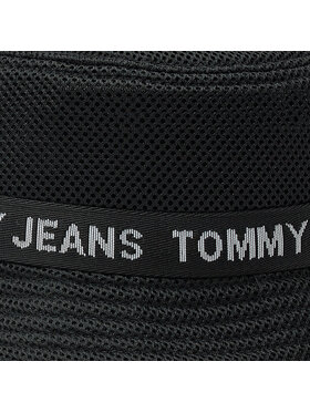 Tommy Jeans Klobuk Bucket Sport AM0AM11007 Črna