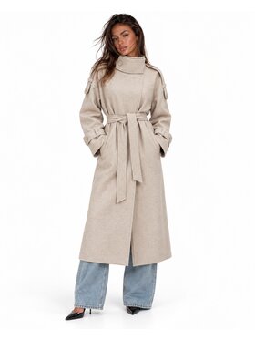 Agatha Studio Agatha Studio Płaszcz przejściowy A26ZS-7X-K01 Beżowy Regular Fit