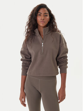 Girlfriend Collective Girlfriend Collective Mikina Vega 2024 Béžová Relaxed Fit