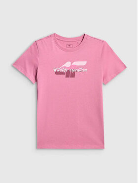 4F 4F T-Shirt 4FJWSS26TTSHF2885 Różowy Active Fit