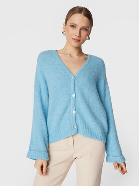 American Vintage American Vintage Cardigan East EAST19GH22 Bleu Relaxed Fit