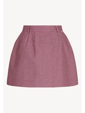 BIZUU BIZUU Spódnica mini BREDA Bordowy Standard Fit
