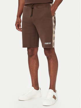 Guess Guess Sportshorts Z4RD04 KB3P2 Dunkelbraun Regular Fit