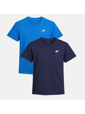 4F 4F T-Shirt Z-TTSHM3341-2 Czarny Regular Fit