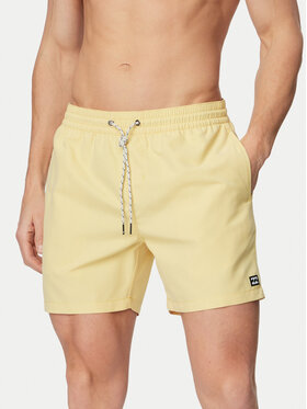 Billabong Billabong Szorty kąpielowe All Day EBYJV00134 Żółty jasny Regular Fit