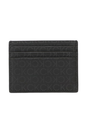 Calvin Klein Calvin Klein Puzdro na kreditné karty Uv Mono Cardholder 6Cc K50K509761 Čierna