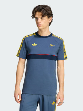 adidas adidas Koszulka techniczna 171600 Niebieski jasny Slim Fit