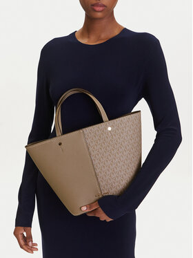 MICHAEL Michael Kors MICHAEL Michael Kors Ročna torba Flora 30T5GFFT2B Bež
