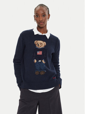 Polo Ralph Lauren Polo Ralph Lauren Pulover 211927070001 Bleumarin Relaxed Fit