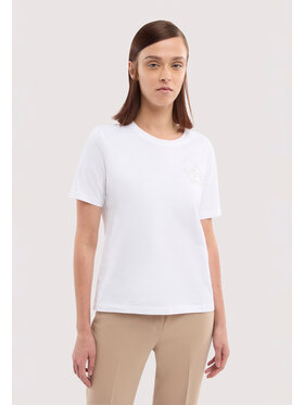 Trussardi Trussardi T-Shirt G1156000243N001 Biały Regular Fit