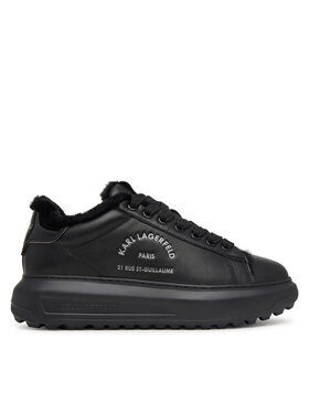 KARL LAGERFELD KARL LAGERFELD Sneakersy Kapri Lug KL57538L Černá