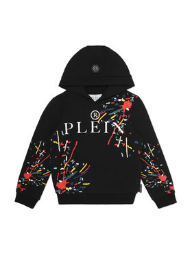 PHILIPP PLEIN PHILIPP PLEIN Bluza 19833 Czarny Regular Fit