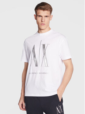 Armani Exchange Armani Exchange T-shirt 8NZTPQ ZJH4Z 1100 Bianco Regular Fit