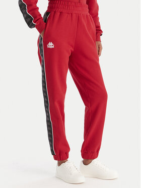 Kappa Kappa Pantaloni trening Banda Adina 311M8HW Roșu Regular Fit