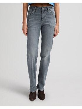 Lee Lee Jeansy LONDON Niebieski Straight Leg