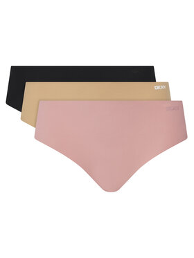 DKNY DKNY Fazonos bugyi szett DK5028BP3 Színes