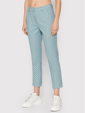 Weekend Max Mara Chinos kelnes Erika 51311227 Mėlyna Slim Fit