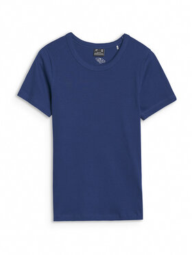 4F 4F T-Shirt EMPOWERED BY NATURE Granatowy Slim Fit