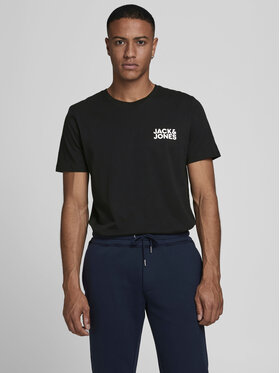 Jack&Jones Jack&Jones T-Shirt Corp Logo 12151955 Černá Slim Fit