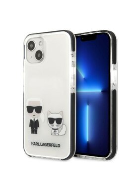 KARL LAGERFELD KARL LAGERFELD Etui na telefon iPhone 13 Mini Biały