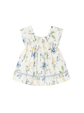 Mayoral Mayoral Kleid für den Alltag 1992 Écru Regular Fit