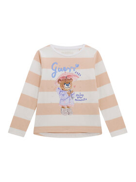 Guess Guess Blusa K5BI11 K9NF4 Beige Regular Fit
