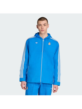 adidas adidas Wiatrówka Originals Real Madrid Błękitny Loose Fit