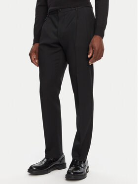 Dolce&Gabbana Dolce&Gabbana Bavlnené nohavice GY6UET FU27J N0000 Čierna Regular Fit