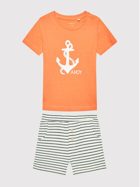 NAME IT NAME IT Set tricou și pantaloni scurți sport 13205874 Colorat Regular Fit