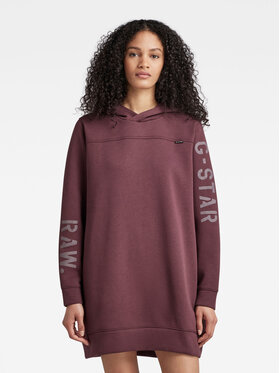 G-Star Raw G-Star Raw Rochie tricotată D22277-A971-D303 Vișiniu Relaxed Fit