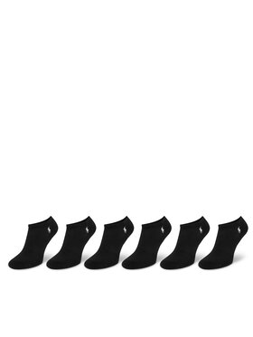 Polo Ralph Lauren Polo Ralph Lauren Набір 6 низьких жіночих шкарпеток 455942810002 Чорний