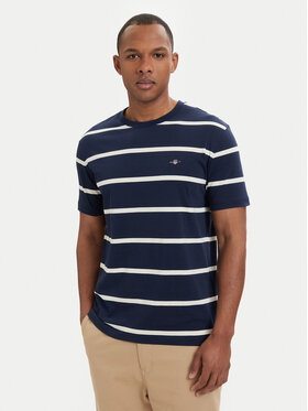 Gant Gant T-Shirt 2003398 Tmavomodrá Regular Fit