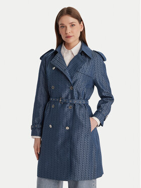 MICHAEL Michael Kors MICHAEL Michael Kors Trench MR620K2K90 Albastru Regular Fit