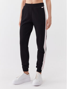Guess Guess Долнище анцуг V3YB20 KBV71 Черен Regular Fit