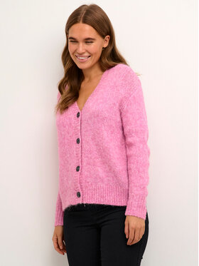 Kaffe Kaffe Strickjacke Zaroline 10507116 Rosa Boxy Fit