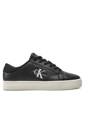 Calvin Klein Jeans Calvin Klein Jeans Sneakersy Classic Cupsole Lowlaceup Lth Wn YW0YW01444 Czarny