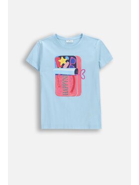 Coccodrillo Coccodrillo T-Shirt WC6143203QGJ-036 Niebieski Regular Fit