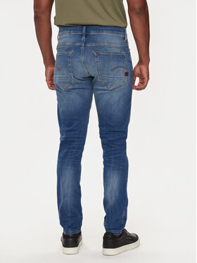 G-Star Raw Jeans Hlače D-Staq D06761-8968 Mornarsko Modra Slim Fit