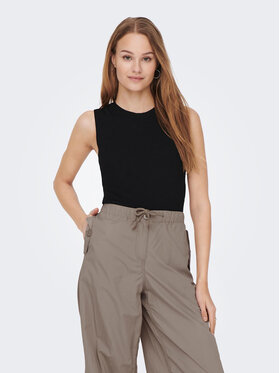 ONLY ONLY Bluzka 15255533 Czarny Regular Fit