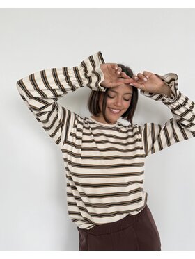 Le Songe Le Songe Longsleeve GIA Beżowy jasny Regular Fit