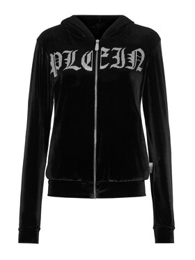 PHILIPP PLEIN PHILIPP PLEIN Mikina 9627 Čierna Regular Fit