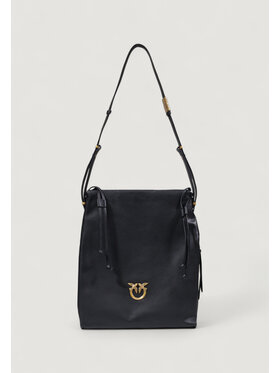 PINKO PINKO Torba SLOUCHY CLASSIC BAG VITELLO Czarny
