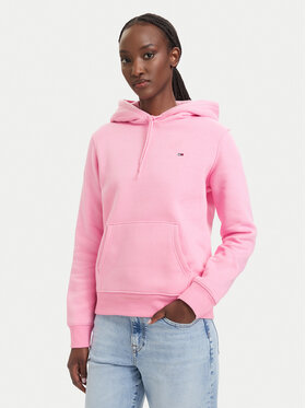 Tommy Jeans Tommy Jeans Μπλούζα Flag DW0DW19958 Ανοιχτό ροζ Regular Fit