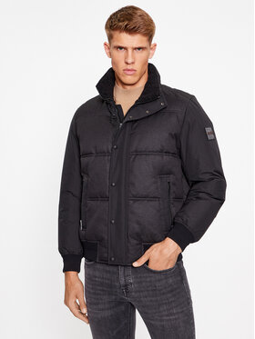 BOSS BOSS Зимно яке Oglitch 50504445 Черен Relaxed Fit